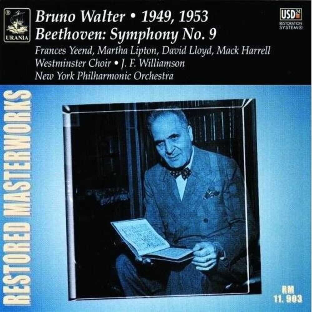 Bruno Walter - Symphony 9  CD